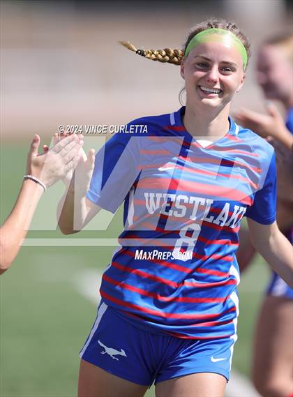 Thumbnail 2 in Harlingen vs. Westlake (UIL 6A Soccer Regional Semifinals) photogallery.
