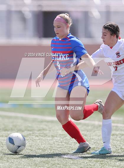 Thumbnail 1 in Harlingen vs. Westlake (UIL 6A Soccer Regional Semifinals) photogallery.