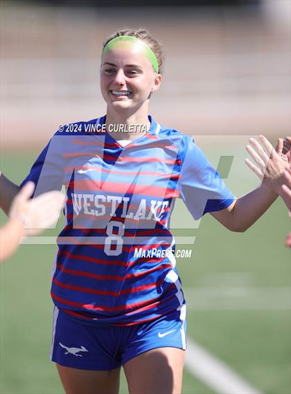 Thumbnail 1 in Harlingen vs. Westlake (UIL 6A Soccer Regional Semifinals) photogallery.