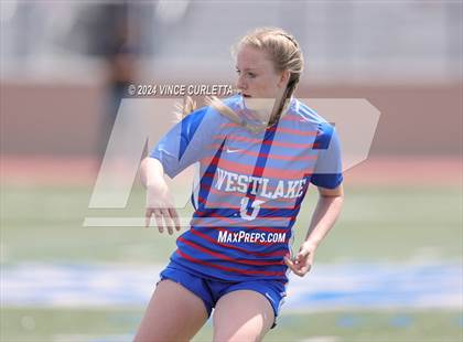 Thumbnail 2 in Harlingen vs. Westlake (UIL 6A Soccer Regional Semifinals) photogallery.