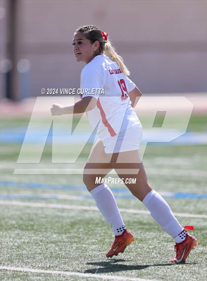Thumbnail 3 in Harlingen vs. Westlake (UIL 6A Soccer Regional Semifinals) photogallery.