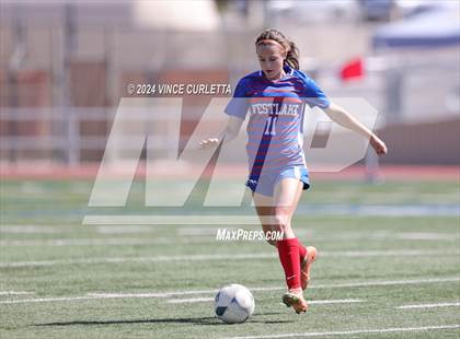 Thumbnail 3 in Harlingen vs. Westlake (UIL 6A Soccer Regional Semifinals) photogallery.