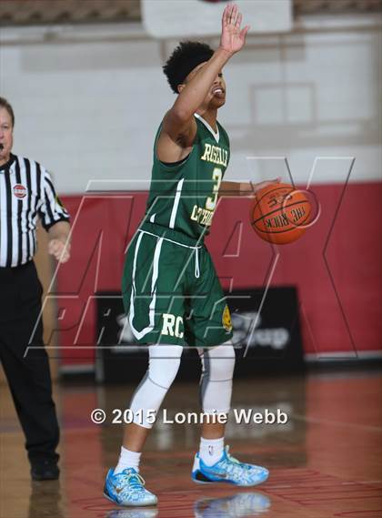 Thumbnail 3 in Roselle Catholic vs. Newark East Side (Hoop Group Tip-Off Showcase) photogallery.