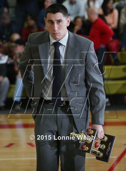Thumbnail 1 in Roselle Catholic vs. Newark East Side (Hoop Group Tip-Off Showcase) photogallery.