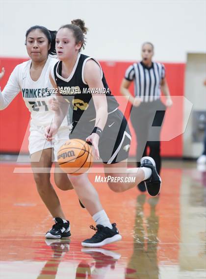 Thumbnail 1 in Oak Park vs  Hamilton (West Coast Holiday Tournament) photogallery.