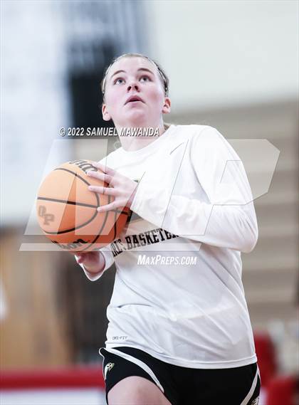 Thumbnail 1 in Oak Park vs  Hamilton (West Coast Holiday Tournament) photogallery.