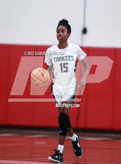 Thumbnail 1 in Oak Park vs  Hamilton (West Coast Holiday Tournament) photogallery.