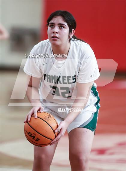 Thumbnail 2 in Oak Park vs  Hamilton (West Coast Holiday Tournament) photogallery.