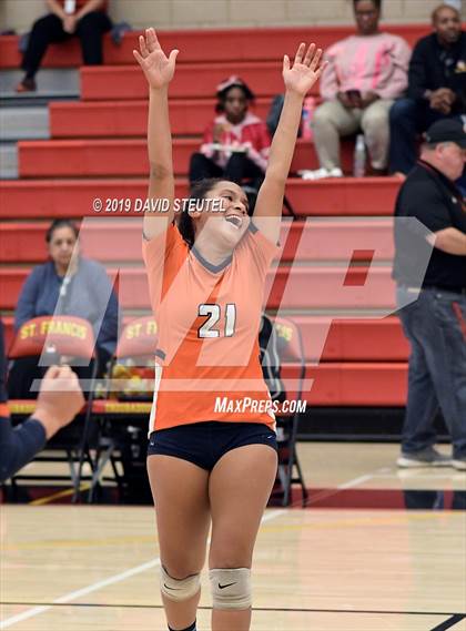 Thumbnail 2 in Cosumnes Oaks @ St. Francis (CIF SJS D1 Playoffs) photogallery.
