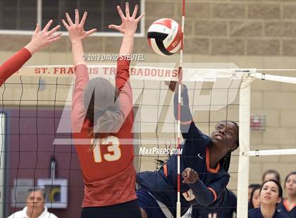 Thumbnail 3 in Cosumnes Oaks @ St. Francis (CIF SJS D1 Playoffs) photogallery.