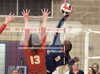 Thumbnail 2 in Cosumnes Oaks @ St. Francis (CIF SJS D1 Playoffs) photogallery.