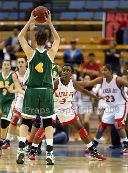 Thumbnail 2 in Brea Olinda vs. Mater Dei (CIF SoCal D2 Final) photogallery.