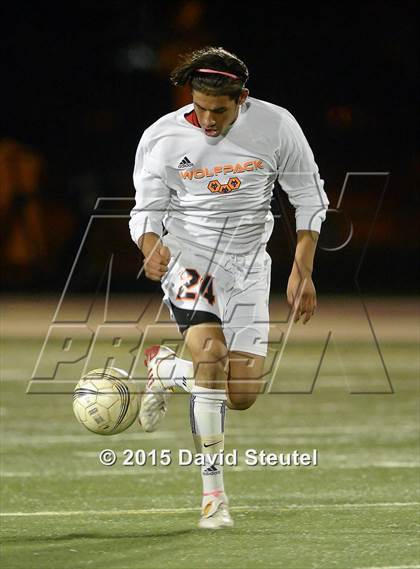 Thumbnail 2 in Merced @ Cosumnes Oaks (CIF SJS D2 Playoffs) photogallery.