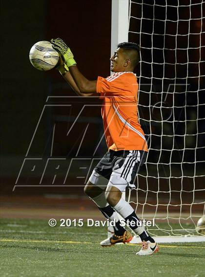Thumbnail 2 in Merced @ Cosumnes Oaks (CIF SJS D2 Playoffs) photogallery.