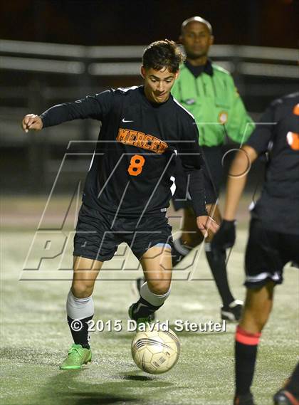 Thumbnail 2 in Merced @ Cosumnes Oaks (CIF SJS D2 Playoffs) photogallery.
