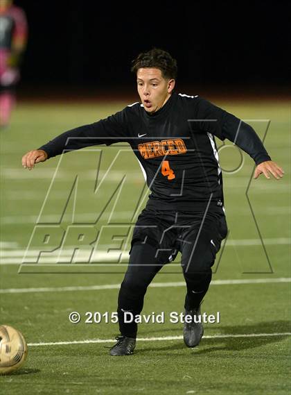 Thumbnail 1 in Merced @ Cosumnes Oaks (CIF SJS D2 Playoffs) photogallery.