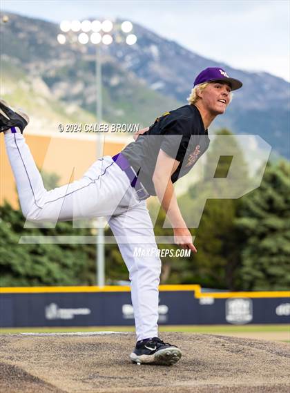 Thumbnail 2 in Lehi vs. Riverton (UHSAA 6A Bracket Play) photogallery.