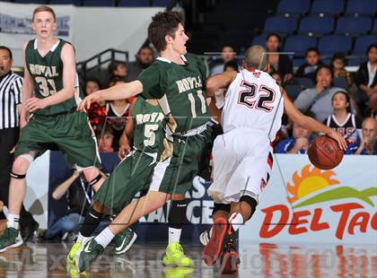 Thumbnail 3 in Royal vs. Tustin (CIF SS DIV 3AA Final) photogallery.