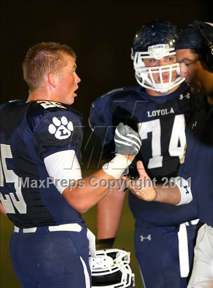 Thumbnail 2 in Loyola vs. St. John Bosco photogallery.