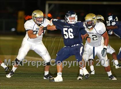 Thumbnail 3 in Loyola vs. St. John Bosco photogallery.
