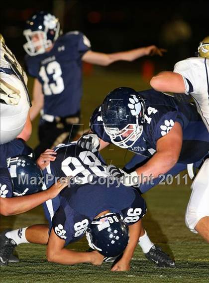 Thumbnail 3 in Loyola vs. St. John Bosco photogallery.