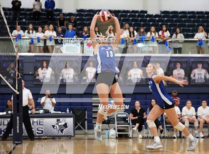 Thumbnail 2 in Weiss vs. Friendswood (UIL 5A Volleyball Division II  Region 3 Semifinal)  photogallery.