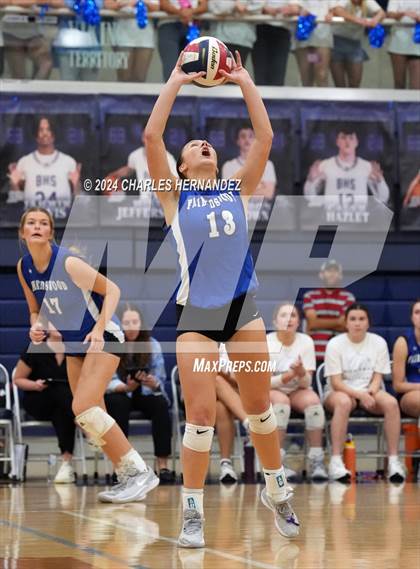 Thumbnail 3 in Weiss vs. Friendswood (UIL 5A Volleyball Division II  Region 3 Semifinal)  photogallery.