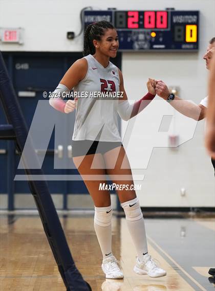 Thumbnail 2 in Weiss vs. Friendswood (UIL 5A Volleyball Division II  Region 3 Semifinal)  photogallery.