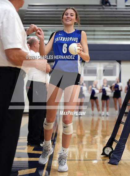 Thumbnail 3 in Weiss vs. Friendswood (UIL 5A Volleyball Division II  Region 3 Semifinal)  photogallery.