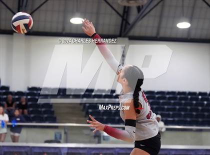 Thumbnail 2 in Weiss vs. Friendswood (UIL 5A Volleyball Division II  Region 3 Semifinal)  photogallery.