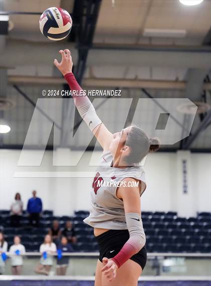 Thumbnail 2 in Weiss vs. Friendswood (UIL 5A Volleyball Division II  Region 3 Semifinal)  photogallery.