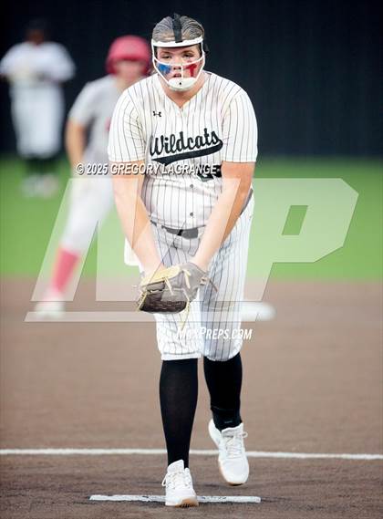 Thumbnail 2 in Marcus vs Guyer (UIL 6A Softball Regional Finals Division II) Game 1 photogallery.