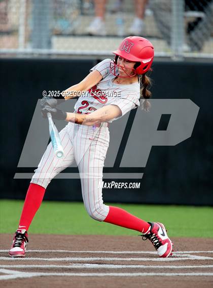 Thumbnail 2 in Marcus vs Guyer (UIL 6A Softball Regional Finals Division II) Game 1 photogallery.