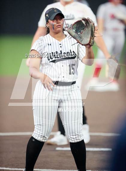 Thumbnail 1 in Marcus vs Guyer (UIL 6A Softball Regional Finals Division II) Game 1 photogallery.