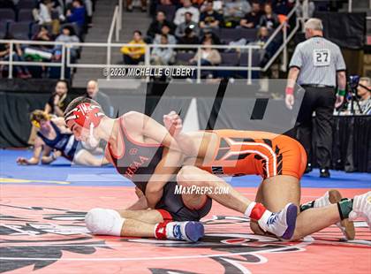Thumbnail 1 in NYSPHSAA Wrestling D2 Round 1 (152lbs to 285lbs) photogallery.