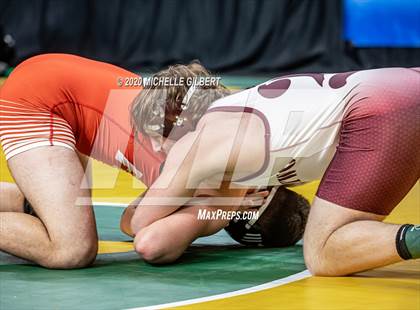 Thumbnail 1 in NYSPHSAA Wrestling D2 Round 1 (152lbs to 285lbs) photogallery.