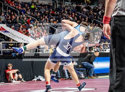 Thumbnail 1 in NYSPHSAA Wrestling D2 Round 1 (152lbs to 285lbs) photogallery.