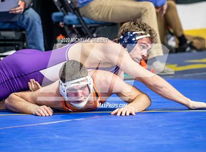 Thumbnail 1 in NYSPHSAA Wrestling D2 Round 1 (152lbs to 285lbs) photogallery.