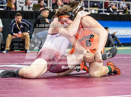 Thumbnail 2 in NYSPHSAA Wrestling D2 Round 1 (152lbs to 285lbs) photogallery.