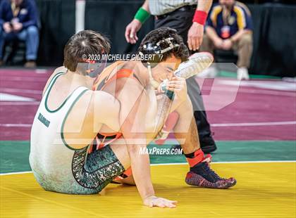 Thumbnail 1 in NYSPHSAA Wrestling D2 Round 1 (152lbs to 285lbs) photogallery.