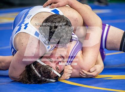 Thumbnail 1 in NYSPHSAA Wrestling D2 Round 1 (152lbs to 285lbs) photogallery.