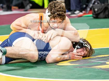 Thumbnail 1 in NYSPHSAA Wrestling D2 Round 1 (152lbs to 285lbs) photogallery.