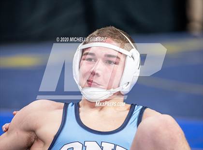 Thumbnail 2 in NYSPHSAA Wrestling D2 Round 1 (152lbs to 285lbs) photogallery.