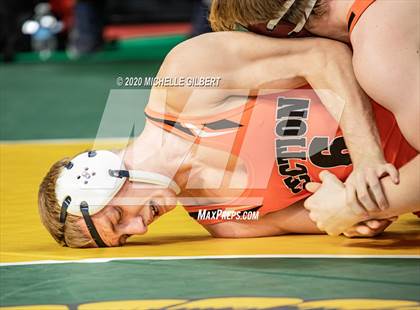 Thumbnail 1 in NYSPHSAA Wrestling D2 Round 1 (152lbs to 285lbs) photogallery.