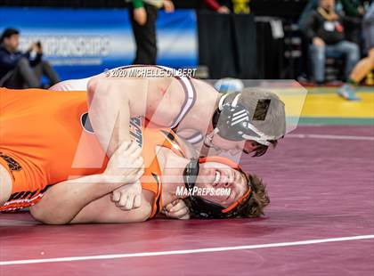 Thumbnail 1 in NYSPHSAA Wrestling D2 Round 1 (152lbs to 285lbs) photogallery.