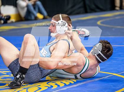 Thumbnail 3 in NYSPHSAA Wrestling D2 Round 1 (152lbs to 285lbs) photogallery.