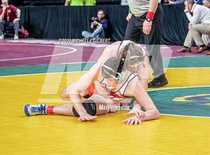 Thumbnail 1 in NYSPHSAA Wrestling D2 Round 1 (152lbs to 285lbs) photogallery.
