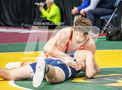 Thumbnail 2 in NYSPHSAA Wrestling D2 Round 1 (152lbs to 285lbs) photogallery.