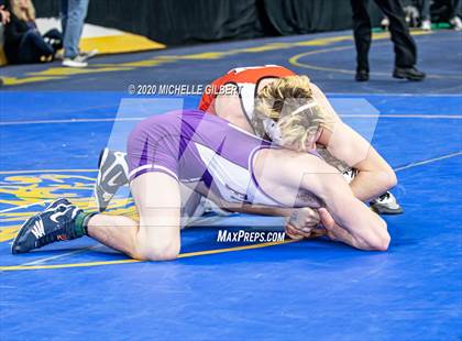 Thumbnail 1 in NYSPHSAA Wrestling D2 Round 1 (152lbs to 285lbs) photogallery.