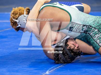 Thumbnail 2 in NYSPHSAA Wrestling D2 Round 1 (152lbs to 285lbs) photogallery.